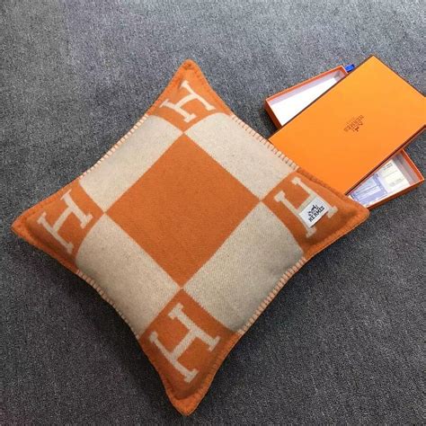 fake hermes pillows